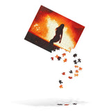 Burning Bike Jigsaw Puzzle