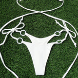 White Wedding Bikini Bottom