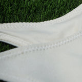 White Wedding Bikini Top