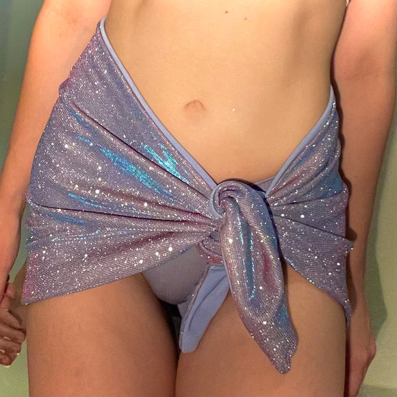 Lavender Sparkle Bikini Cover
