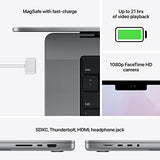 2021 Apple MacBook Pro (16-inch, Apple M1 Max chip with 10‑core CPU and 32‑core GPU, 32GB RAM, 1TB SSD) - Space Gray