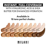 Milani Conceal + Perfect Longwear Concealer - Pure Ivory (0.17 Fl. Oz.) Vegan, Cruelty-Free Liquid Concealer - Cover Dark Circles, Blemishes & Skin Imperfections for Long-Lasting Wear