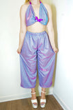 Lavender Sparkle Parachute Pants (PANTS ONLY)