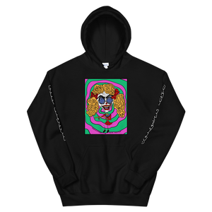(9 Colors) Methed Up Maddy Hoodie (Large Print Front/Small Bambi Valentino Logo on Back/ BambiXMaddy Sleeves)