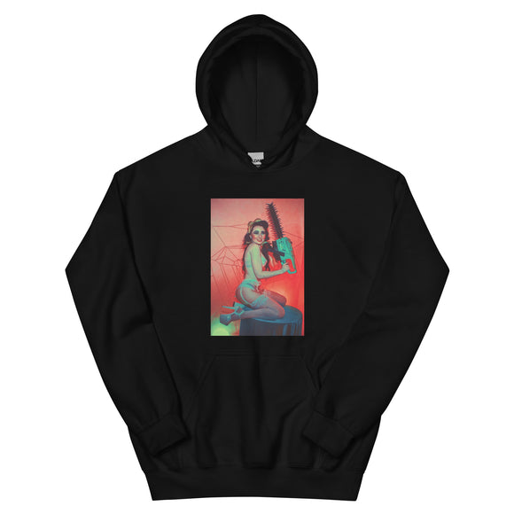Bambi Valentino X Maddy Ellwanger Hollywood Chainsaw Hookers Hoodie