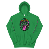 (9 Colors) Slimer Hoodie (Large Print Front/Small Bambi Valentino Logo on Back/ BambiXMaddy Sleeves)