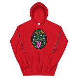 (9 Colors) Slimer Hoodie (Large Print Front/Small Bambi Valentino Logo on Back/ BambiXMaddy Sleeves)