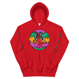(9 Colors) She Devil Hoodie (Large Print Front/Small Bambi Valentino Logo on Back/ BambiXMaddy Sleeves)