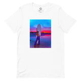 Bambi Beach Sunset Surfboard Shirt